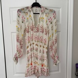 Hemant and Nandita floral long sleeve romper